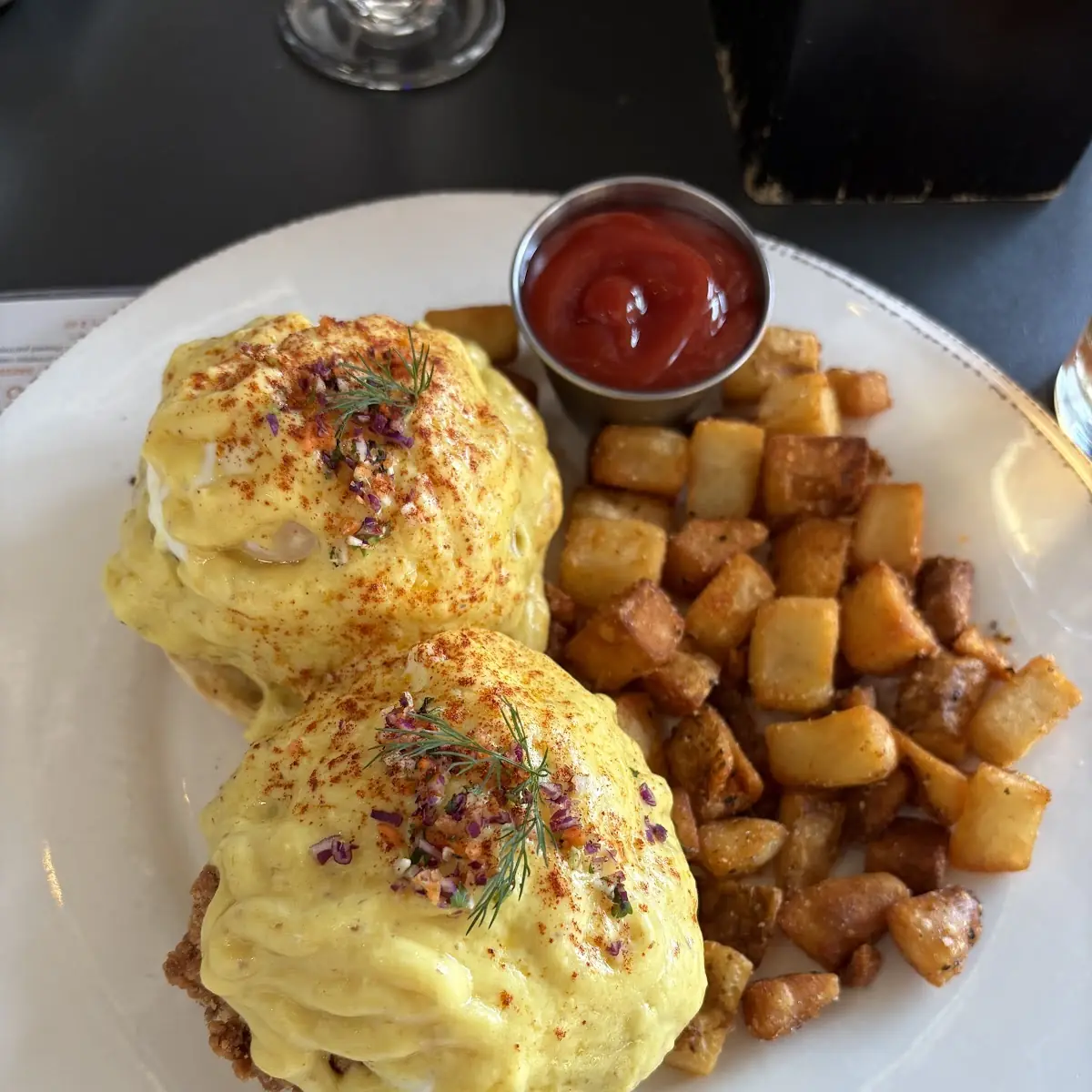 Salmon Egg Benedict