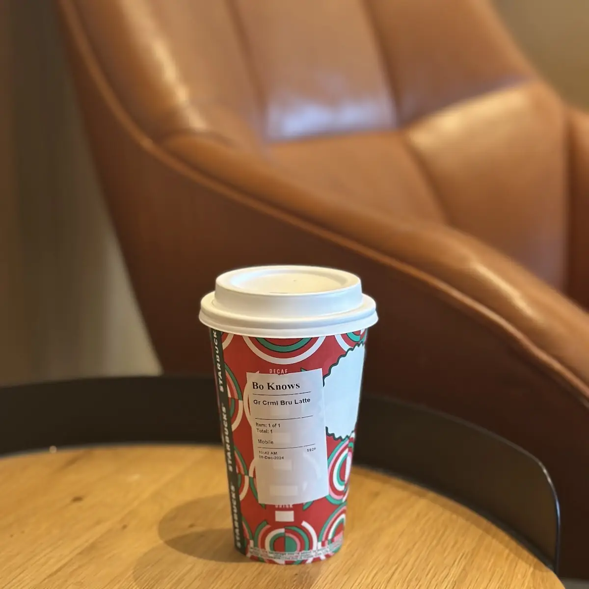 Crème Brûlée Latte