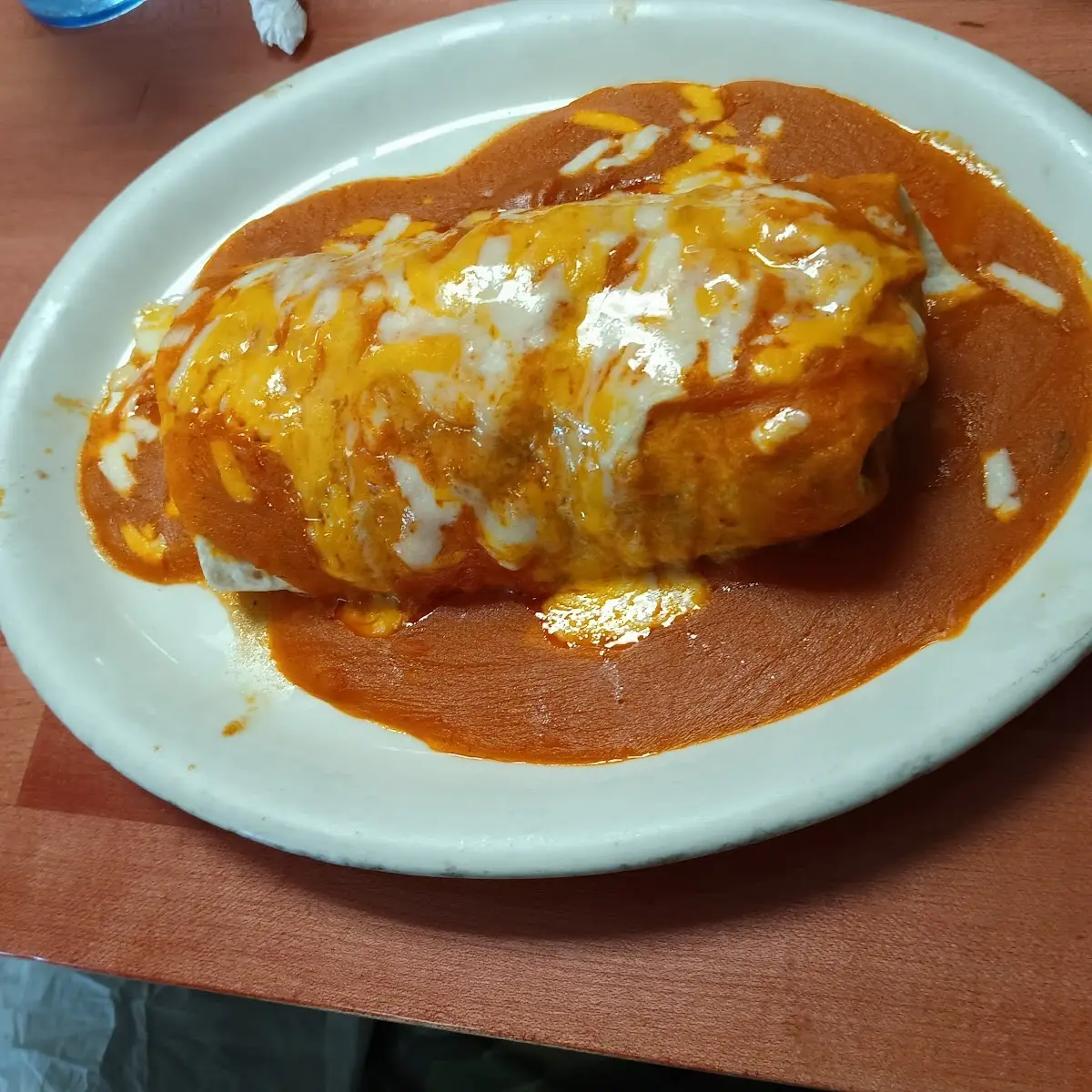 Steak Burrito Wet Burrito