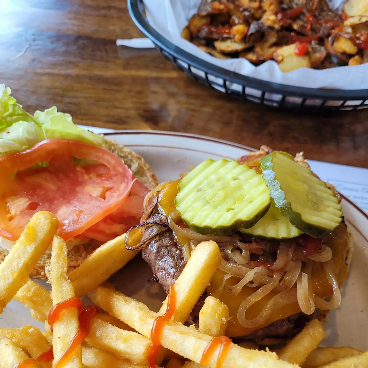The Circle E Burger