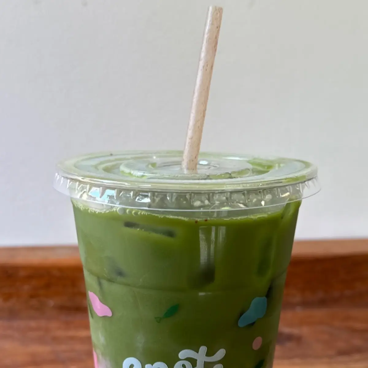 Iced Green Tea Milk Drink