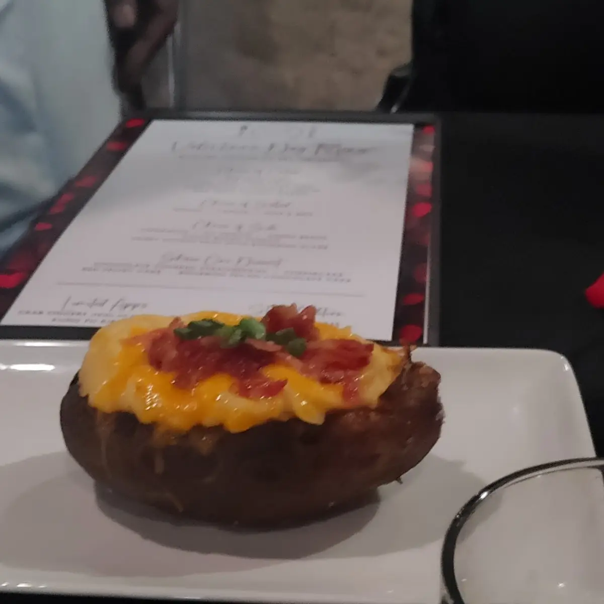 Twice Baked Loaded Potato