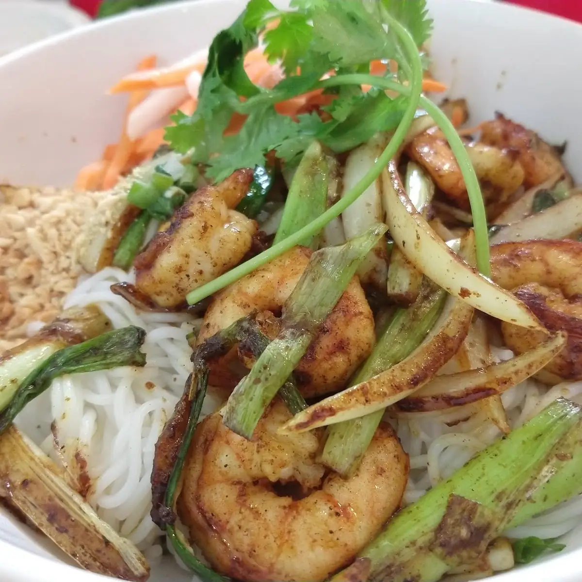 Curry Shrimp Vermicelli Salad