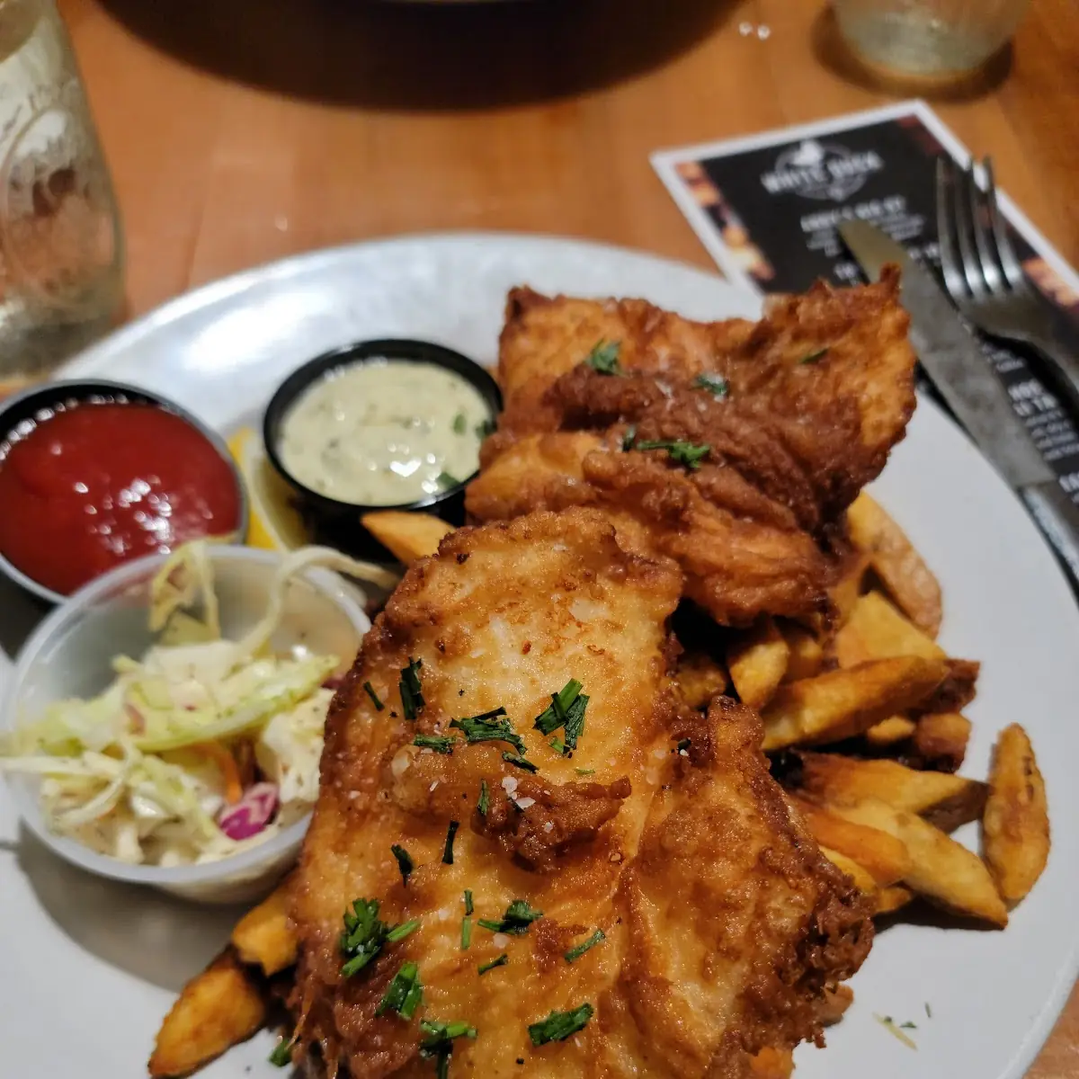 Beer Battered Fish and Chips