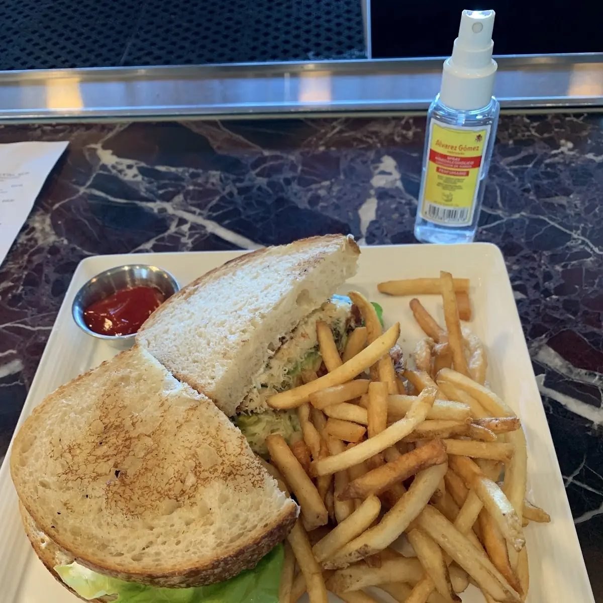 Dungeness Crab Cake Sandwich