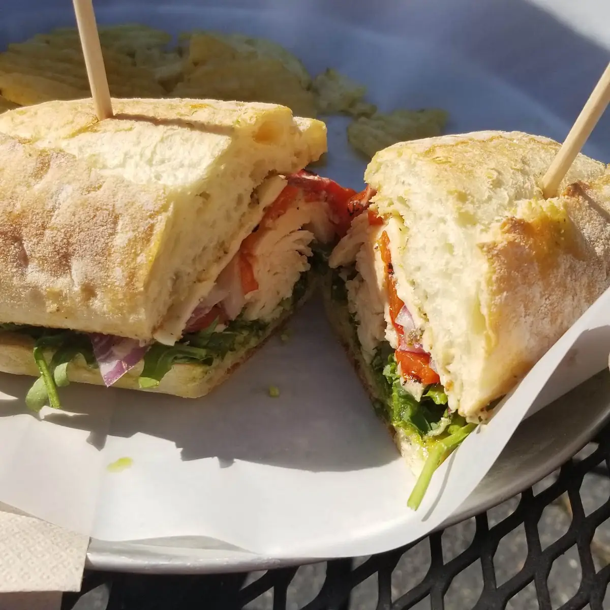 Chicken Pesto Sandwich