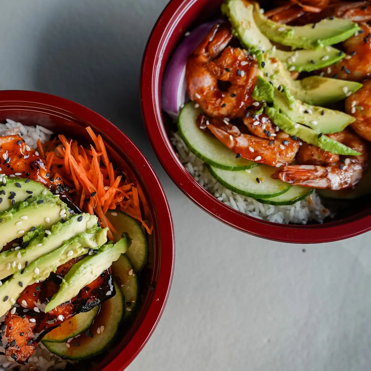 Pan Seared Chilean Salmon Bowl