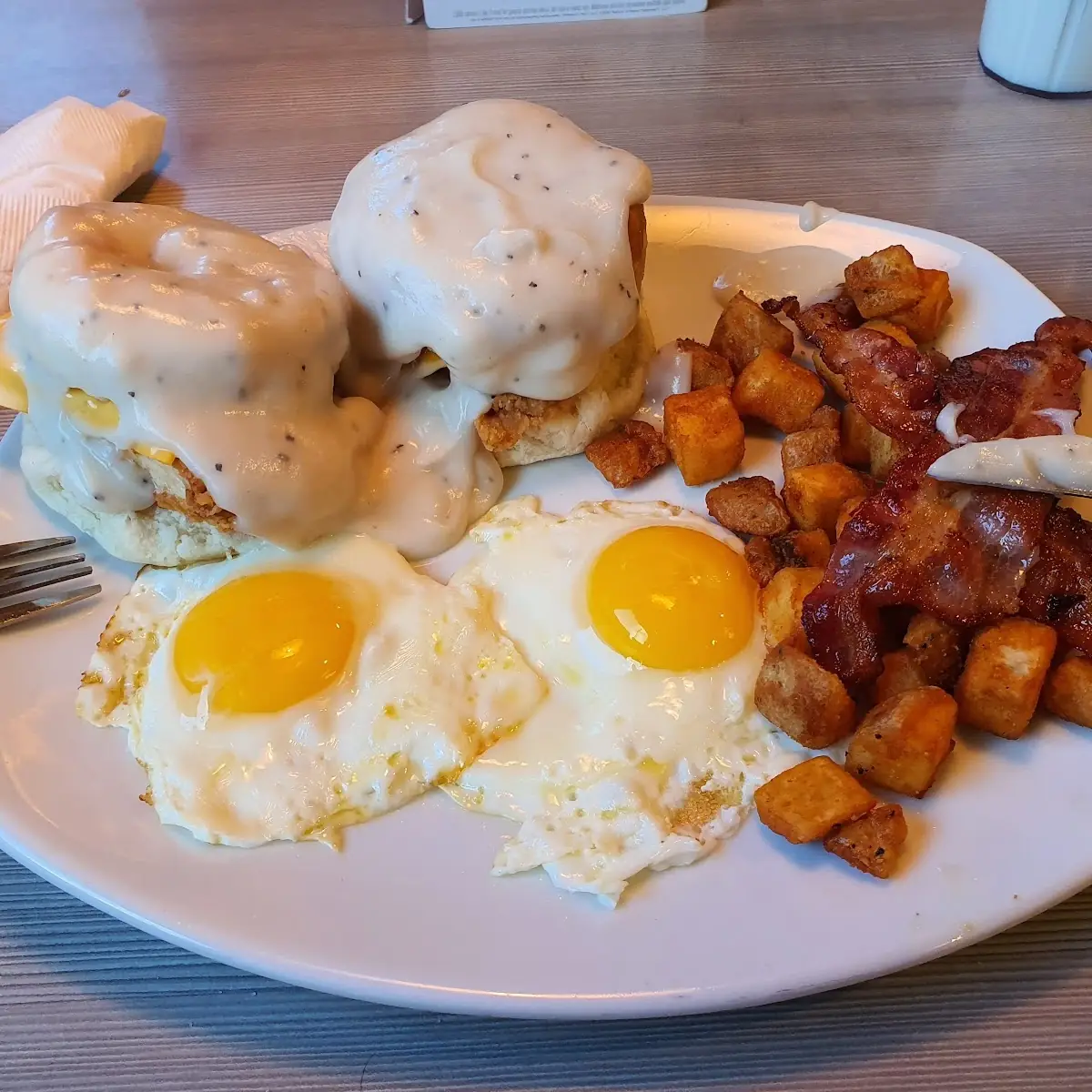 Sausage Biscuits & Gravy