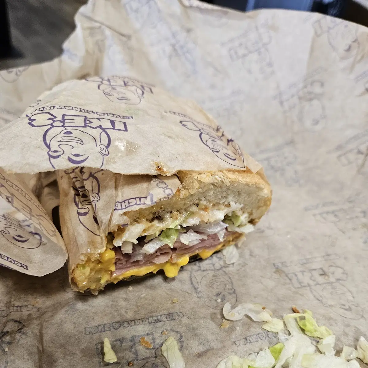 Ham and Cheese Sandwich