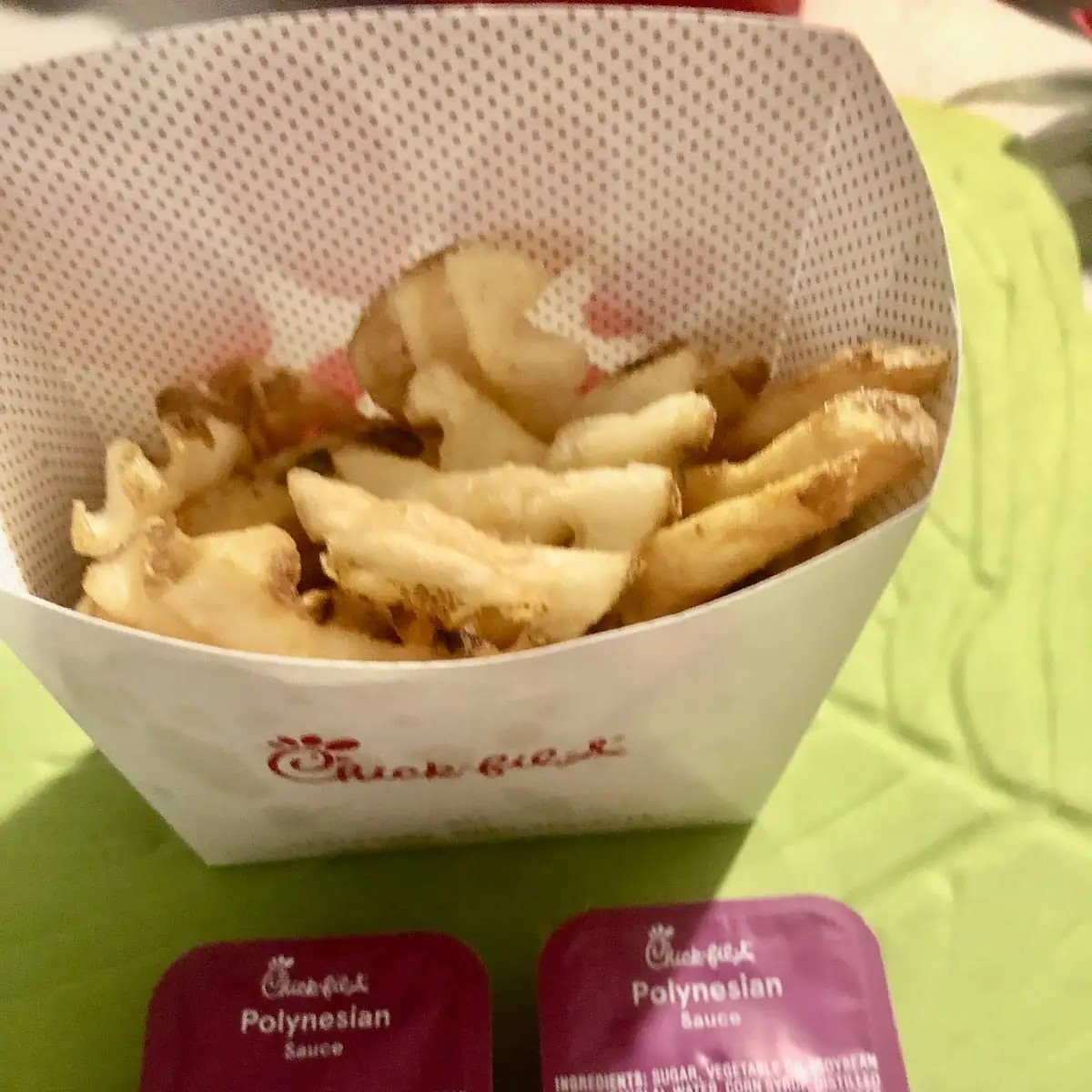 Tasting Waffle Fries