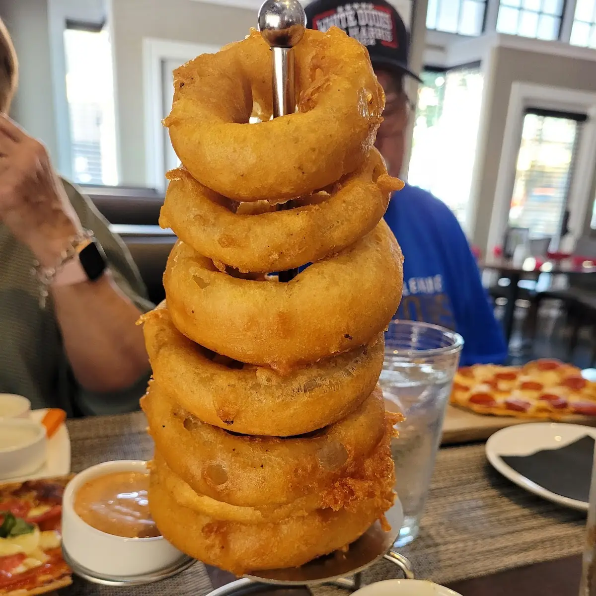 Doughy Bland Onion Rings