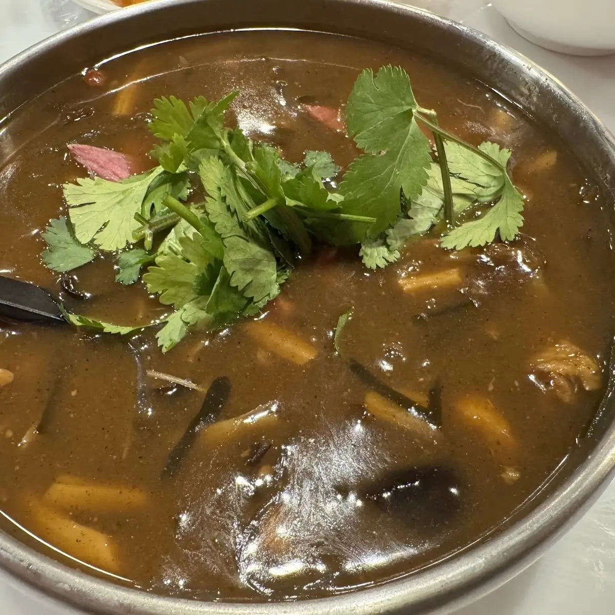Spicy Beef Pepper Soup