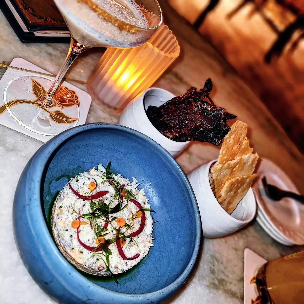 Smoked Trout and Crab Dip