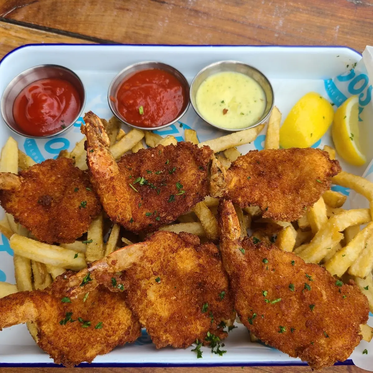 Shrimp Basket with Fries