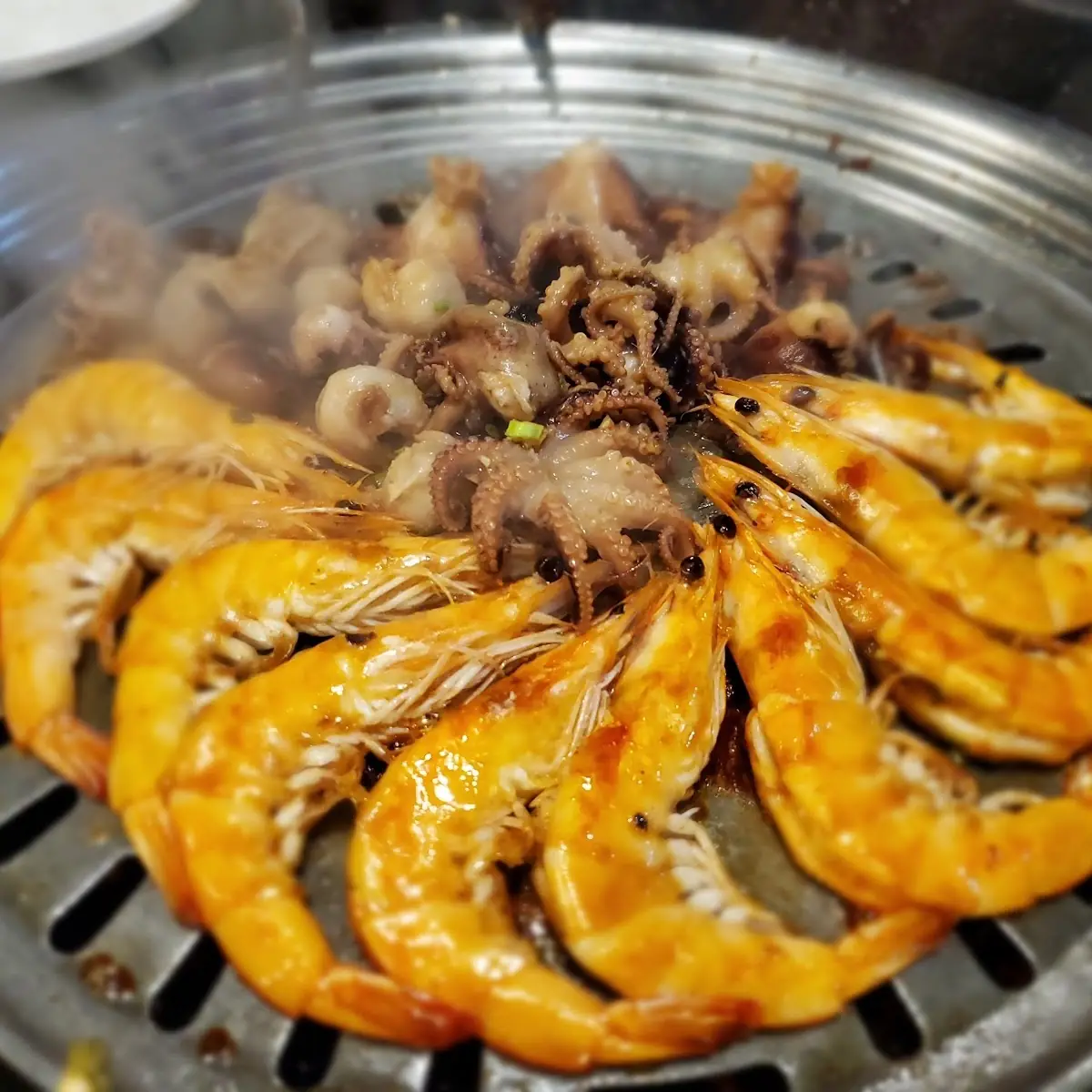 Shrimp and Baby Octopus