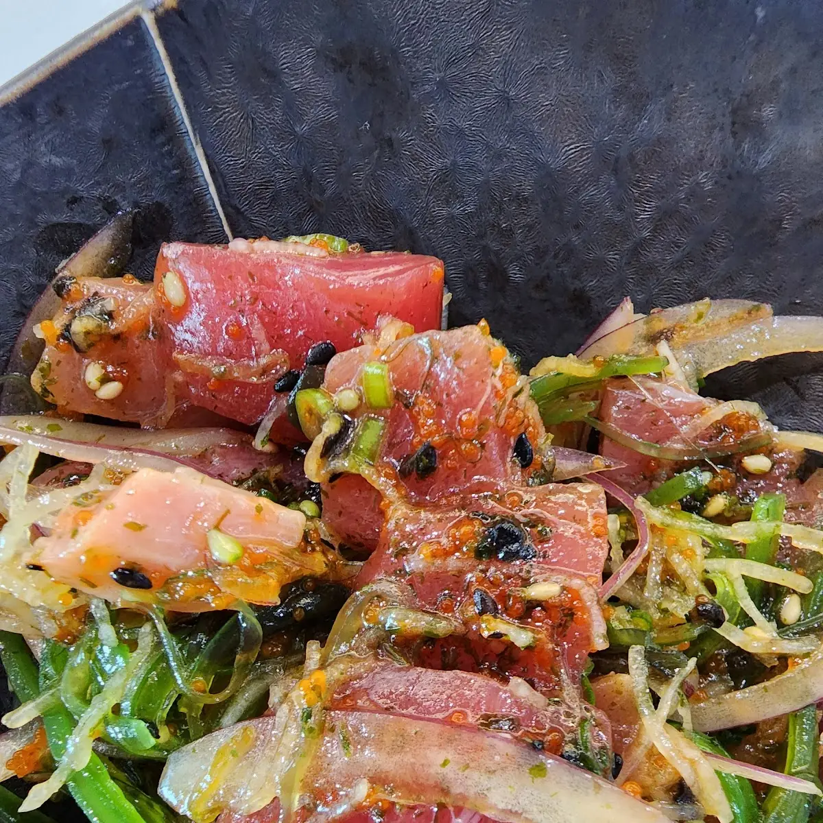 Bluefin Tuna Poke No Rice