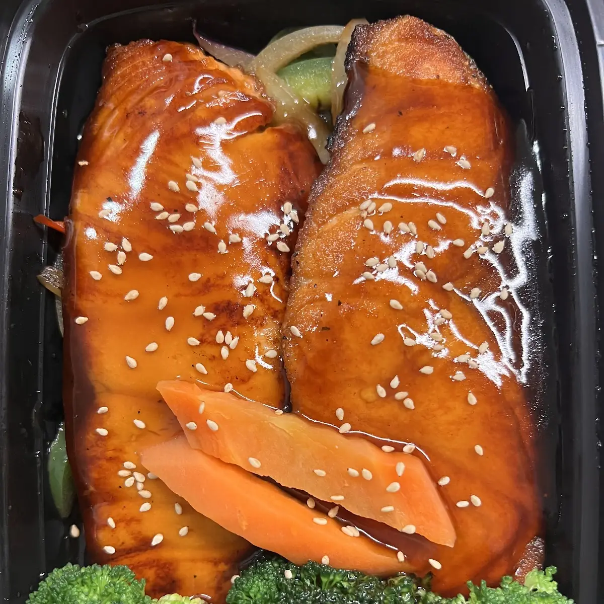 D Salmon Teriyaki