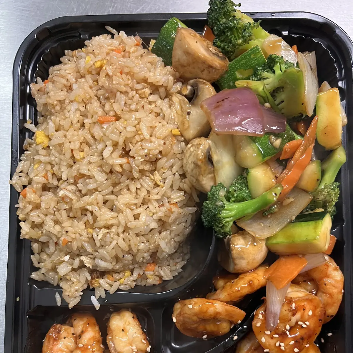 D Seafood Combo Teriyaki