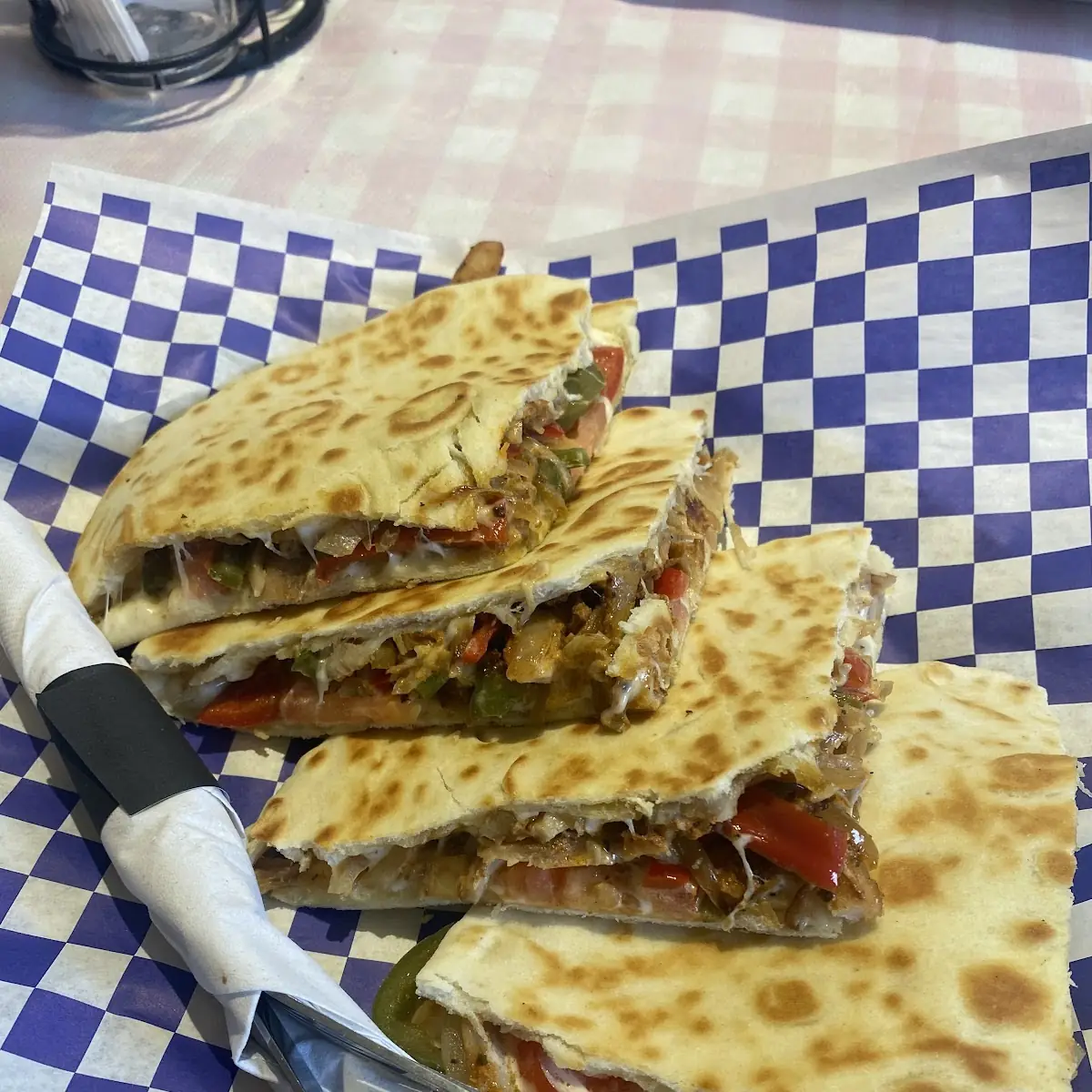 Chicken Pita Melt