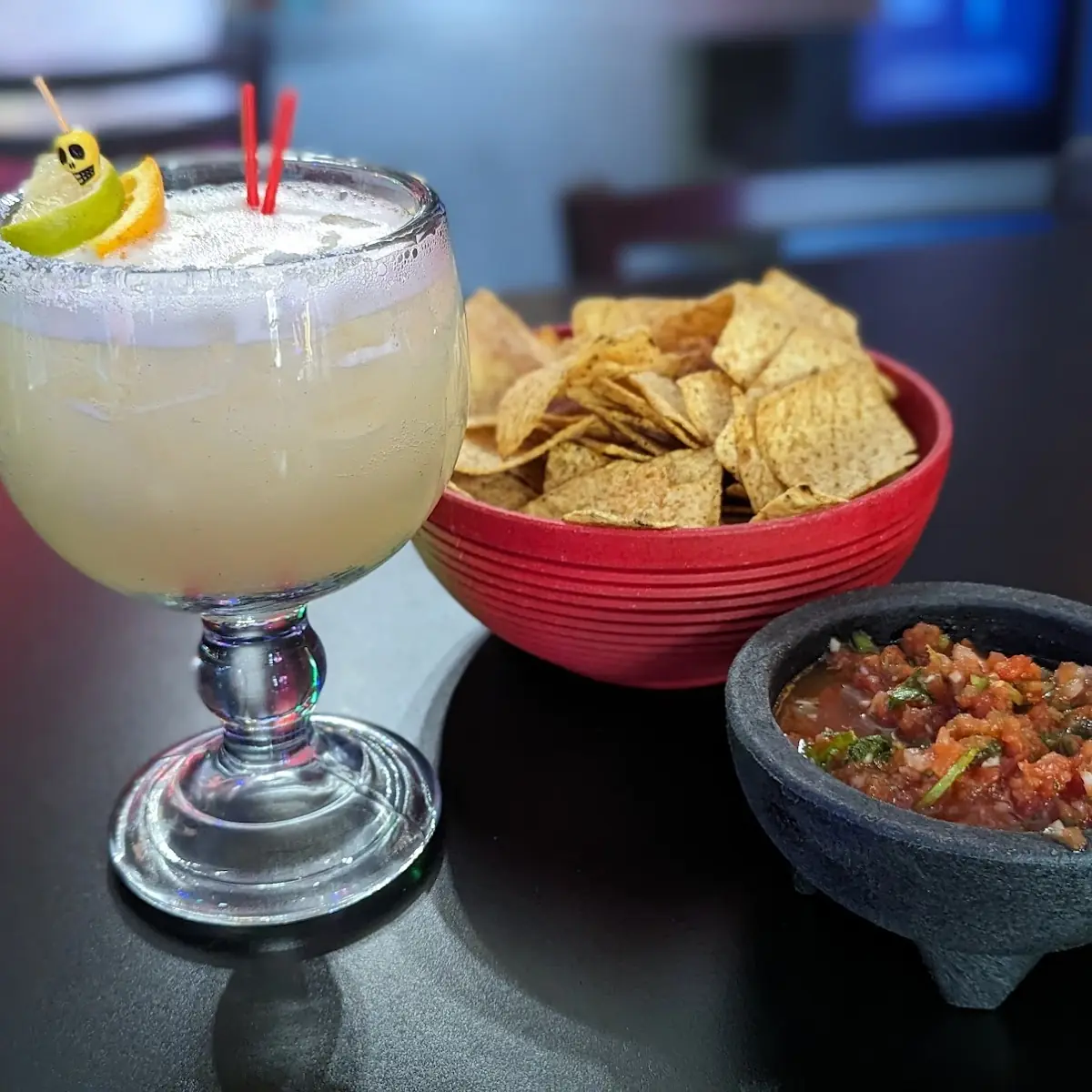 House Margarita and Chips