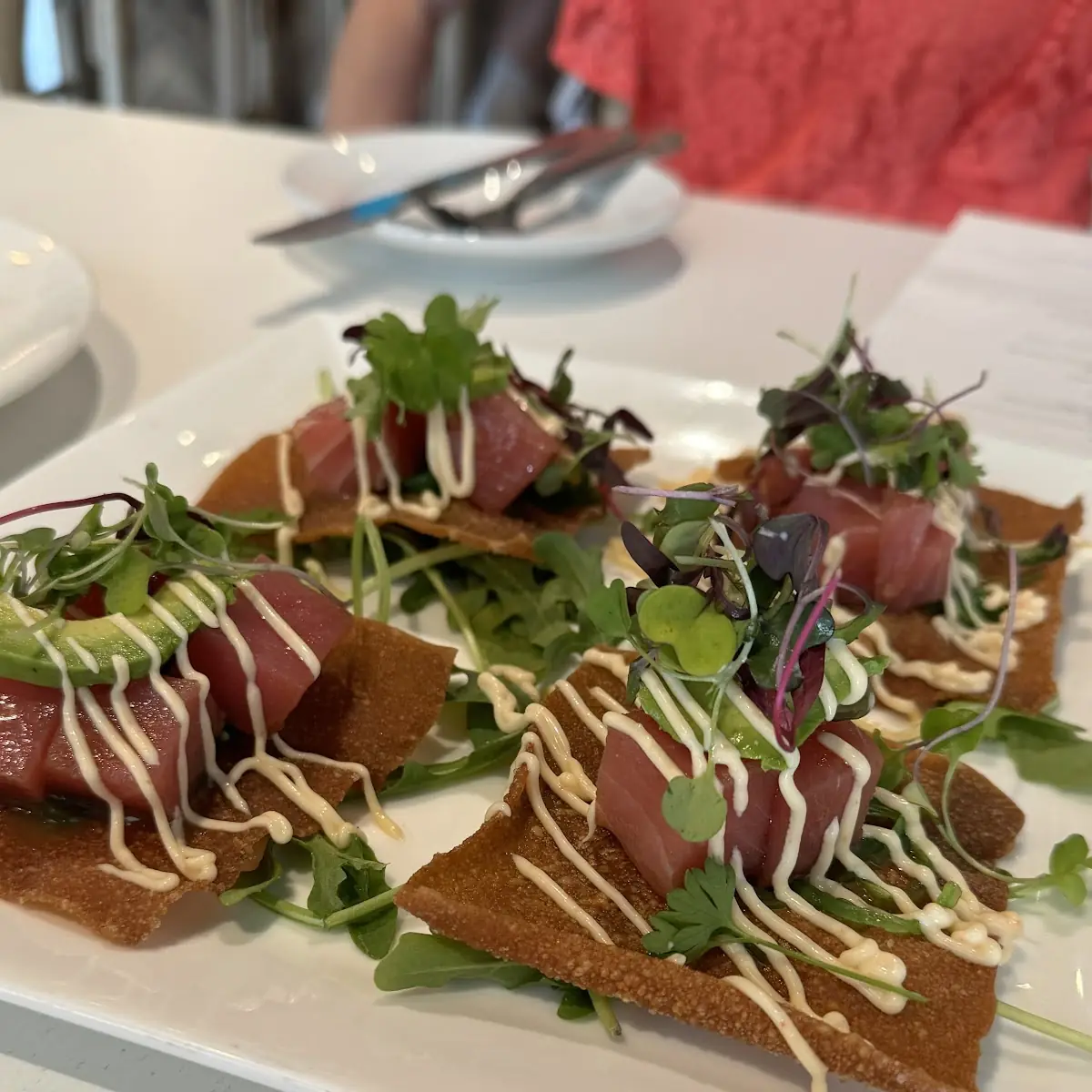 Ahi Tuna Nachos
