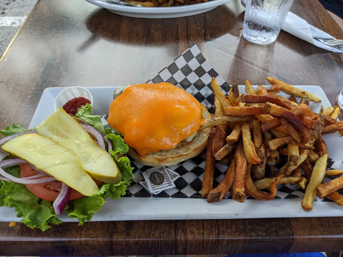 Three Cheese Burger