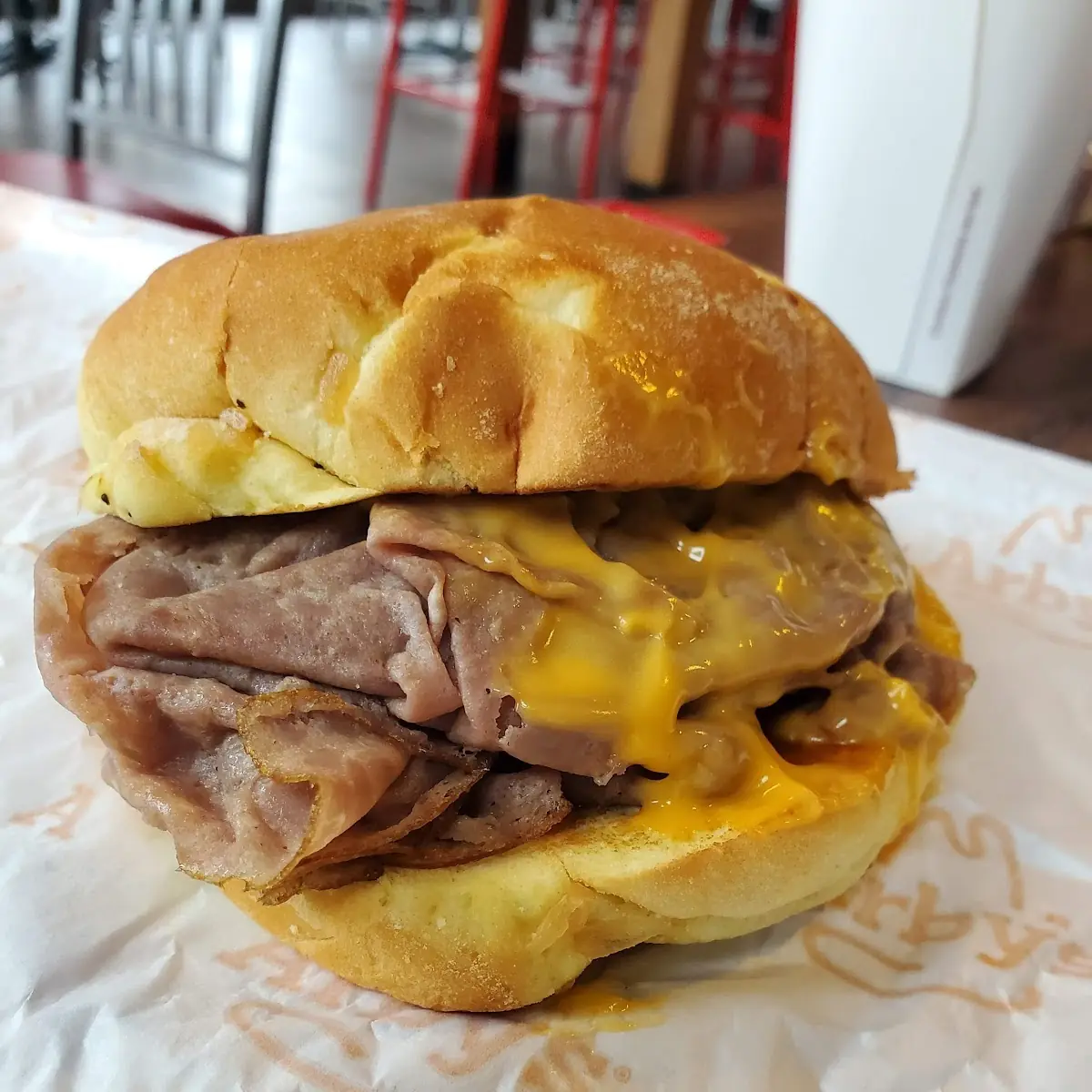 Cheese Roastbeef Burger