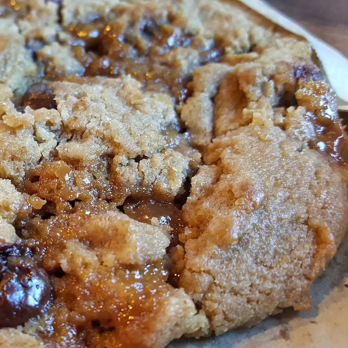Salted Caramel Chocolate Chip Cookie