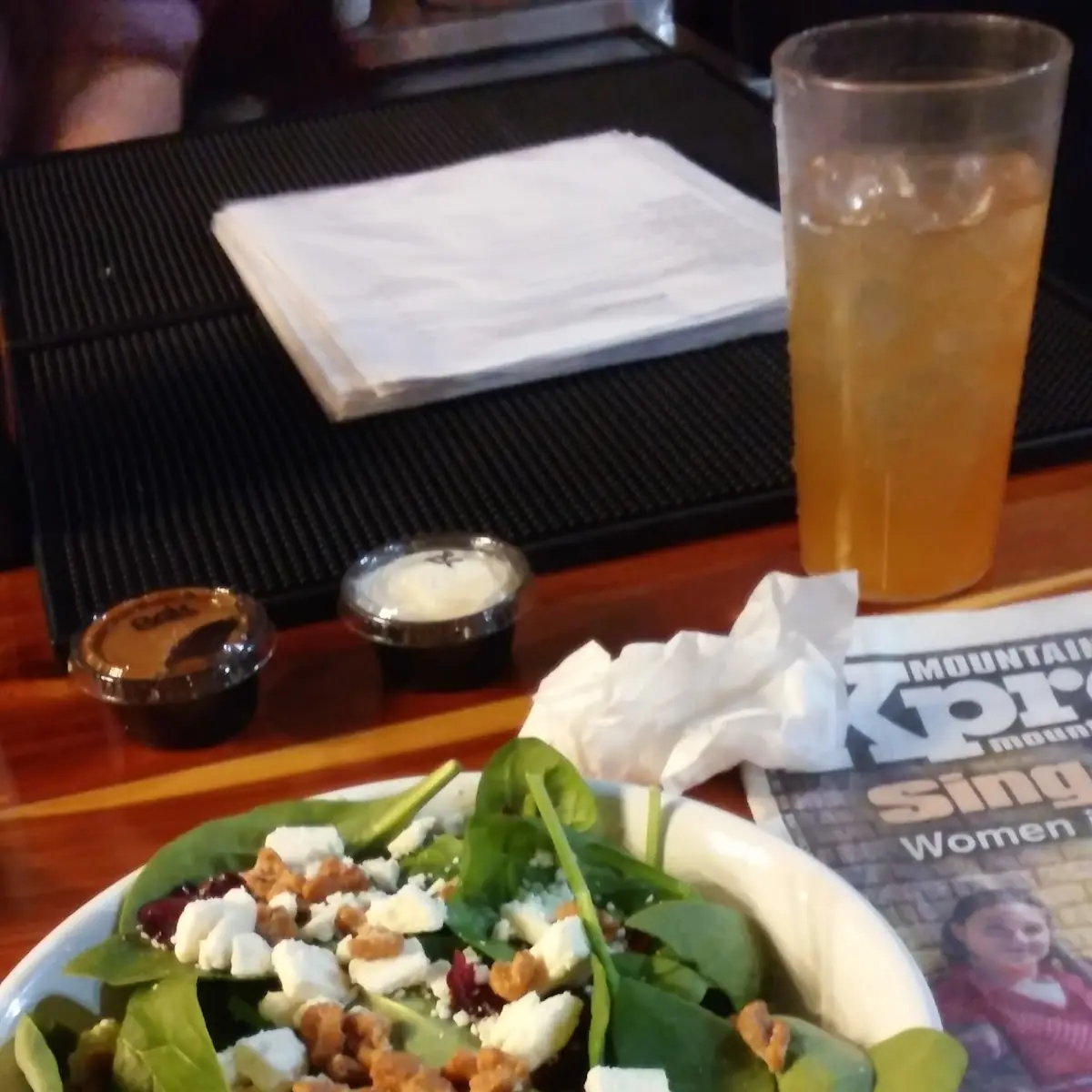 Killer Seasonal Spinach Salad
