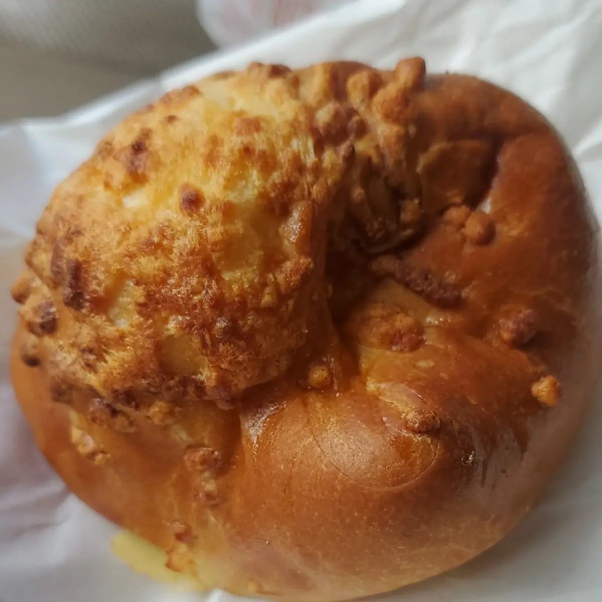 Hawaiian Filled Bun Filled with Ham Cheese and Pineapple