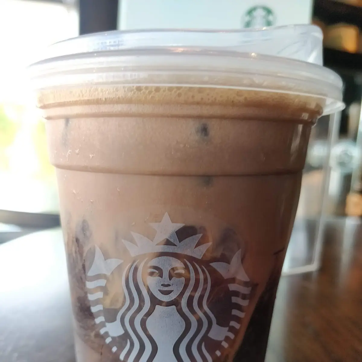 Cold Brew with Dark Cocoa Almond Milk Foam