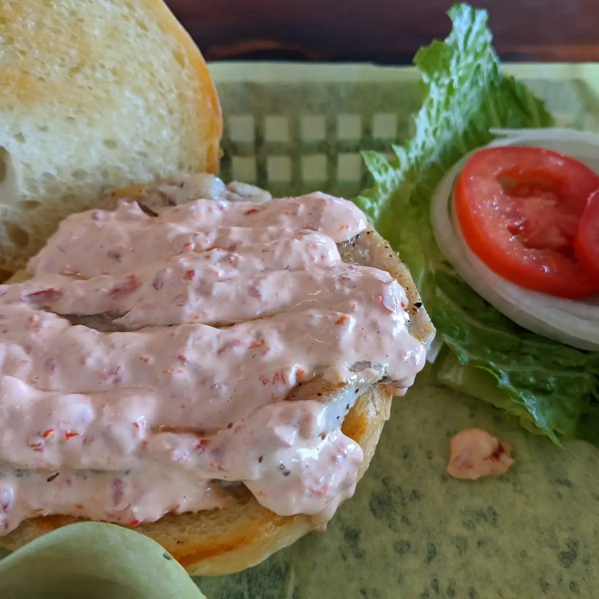 Grilled Fish Sandwich