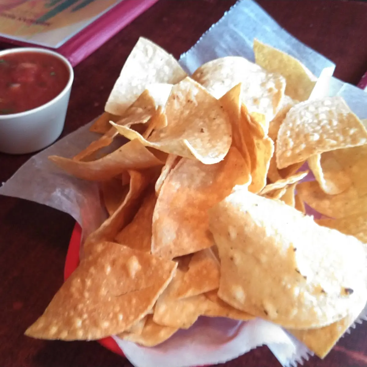 Chips and Dipping Sauce