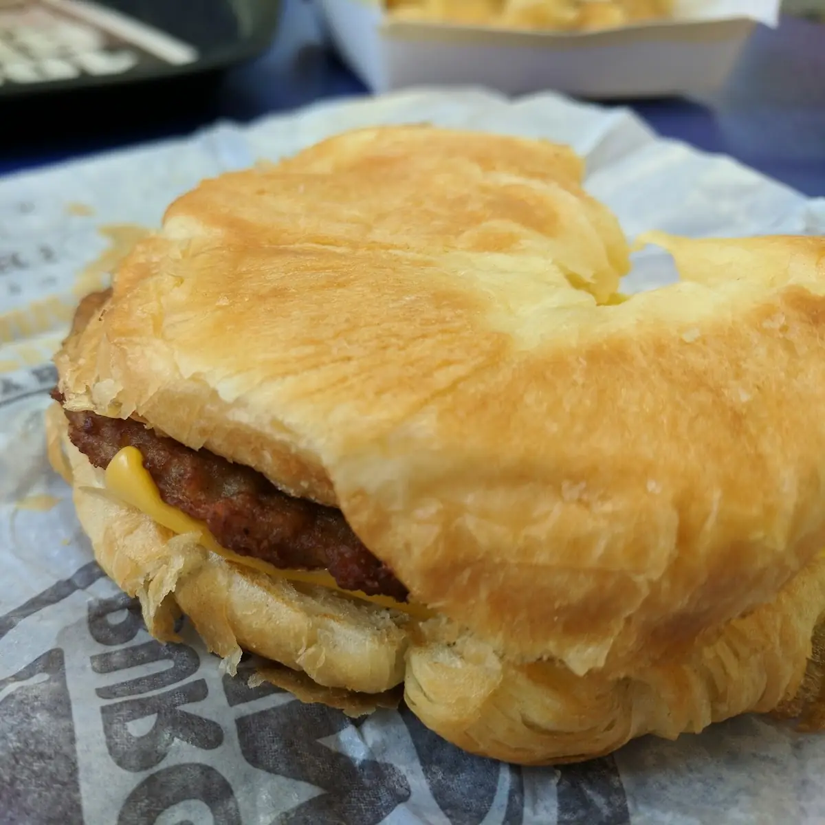 Sausage and Cheese Croissant