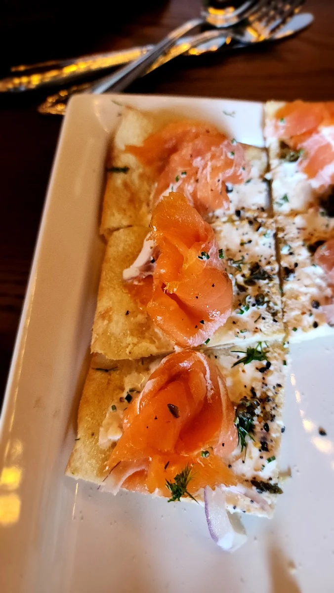 Smoked Salmon Flatbread