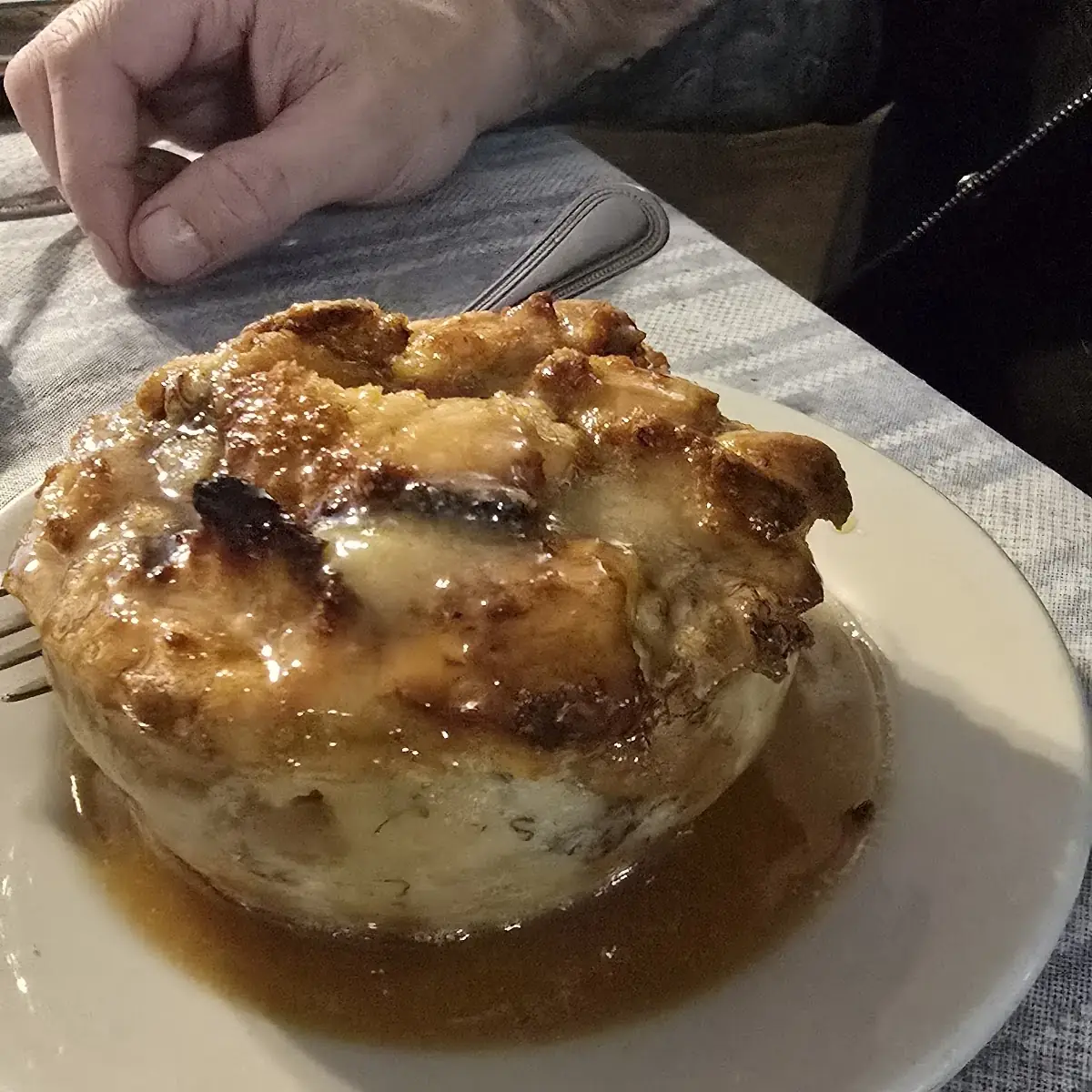 Banana Rum Bread Pudding