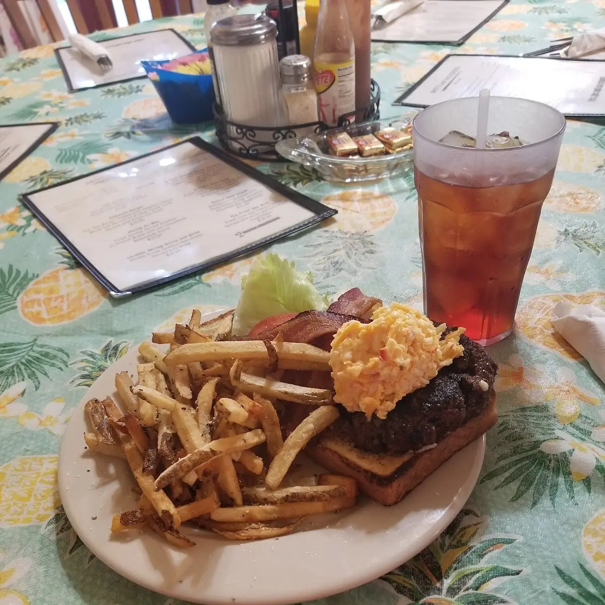 Palmetto Burger with Fries