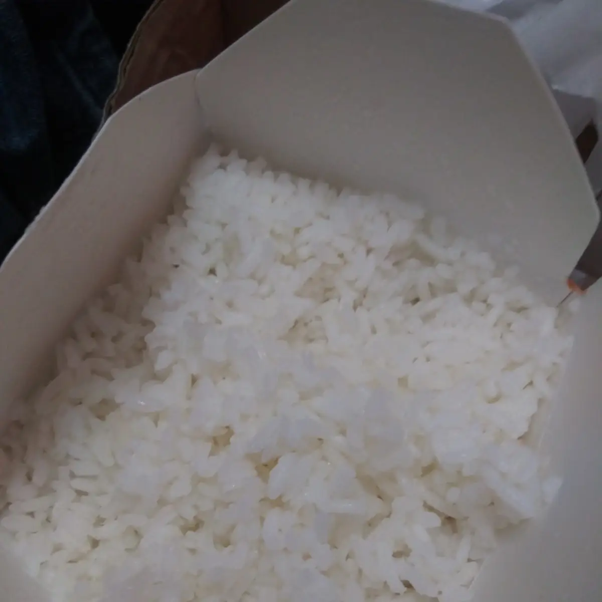 Dry White Rice