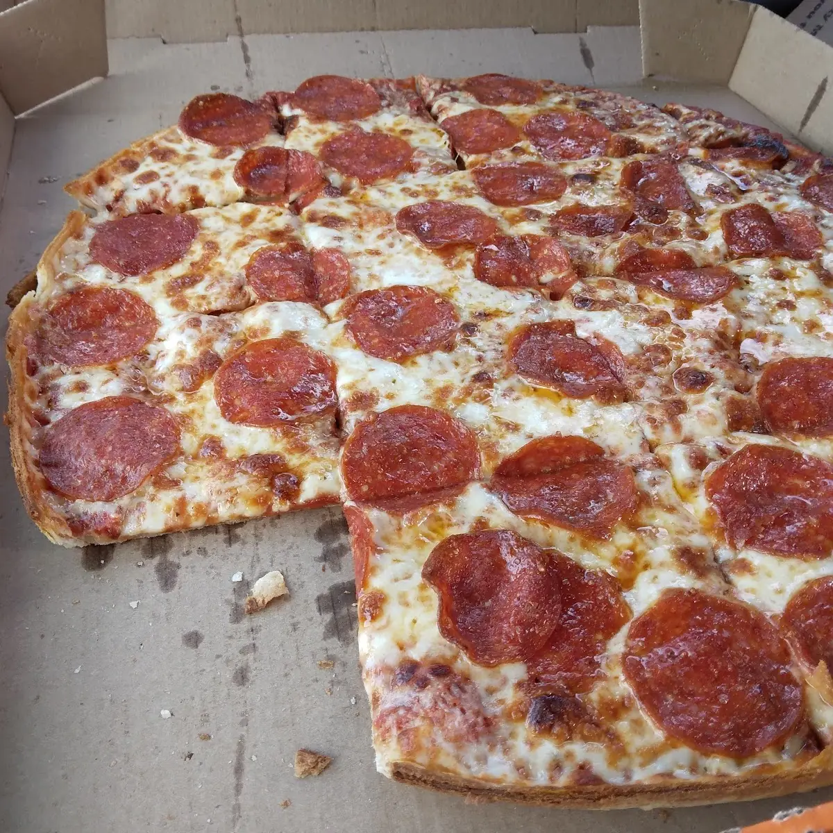 Little Ceasars Thin Crust Cheese Pizza