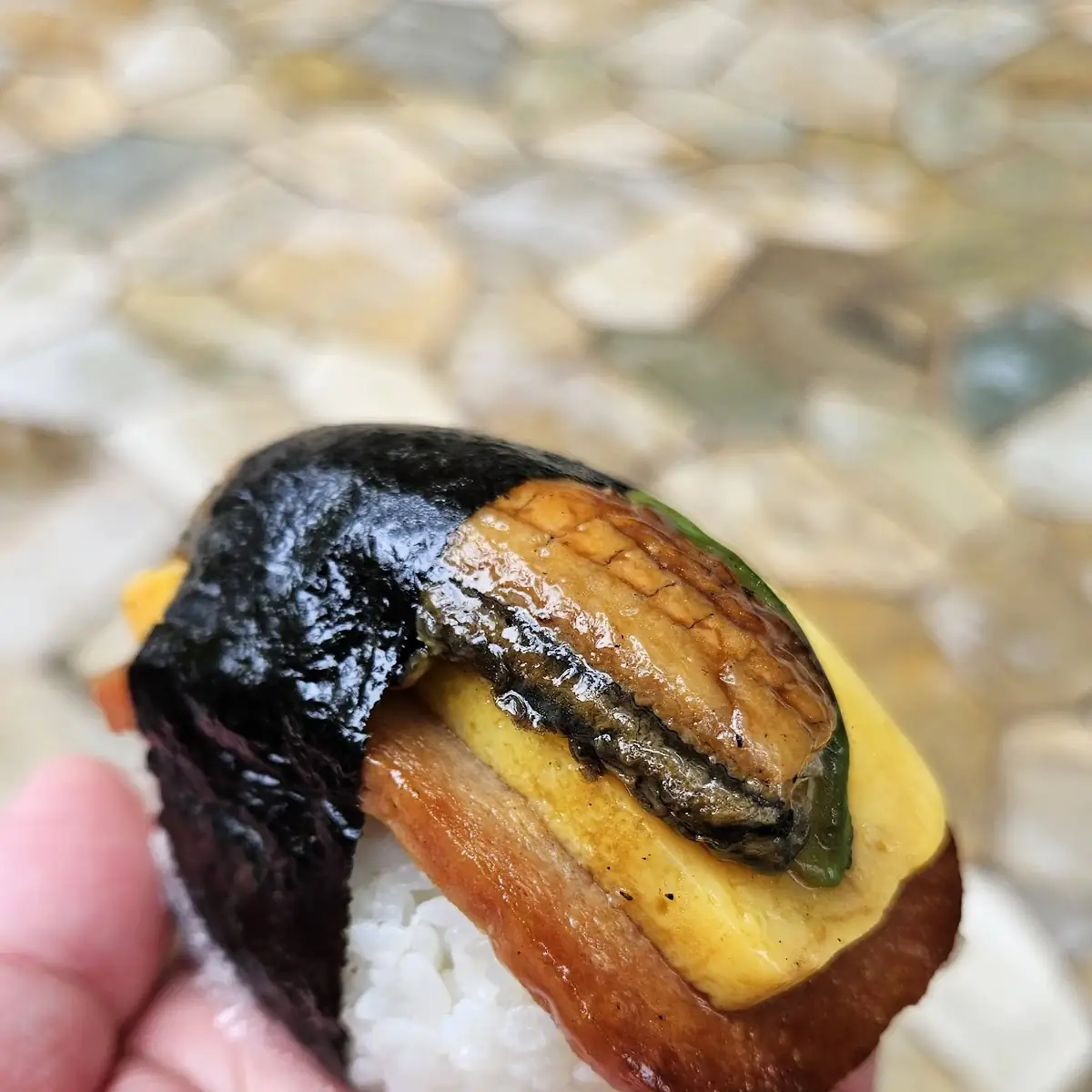 Eel Egg Spam Musubi