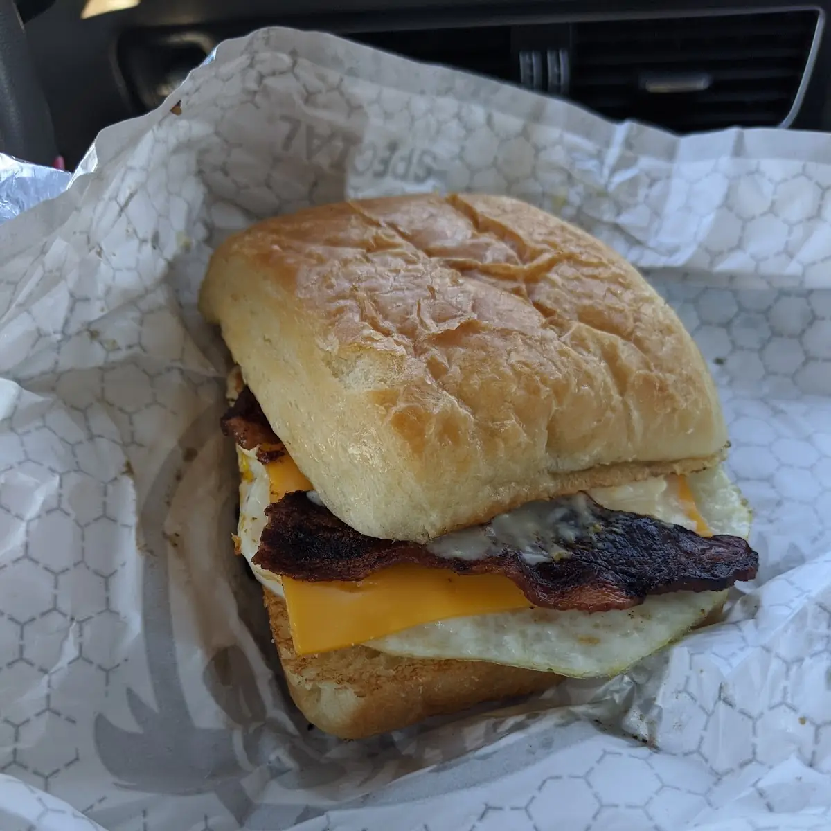 Bacon Egg Cheese Croissant