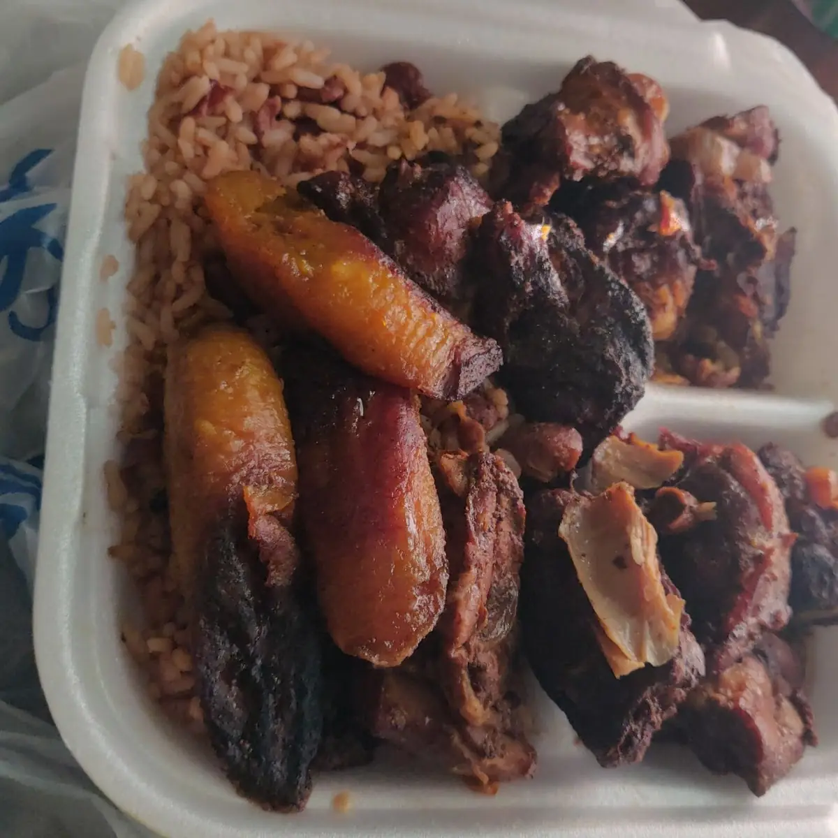 Jerk Chicken and Plantains