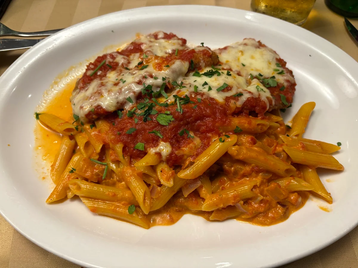 Veal or Chicken Parmigiana