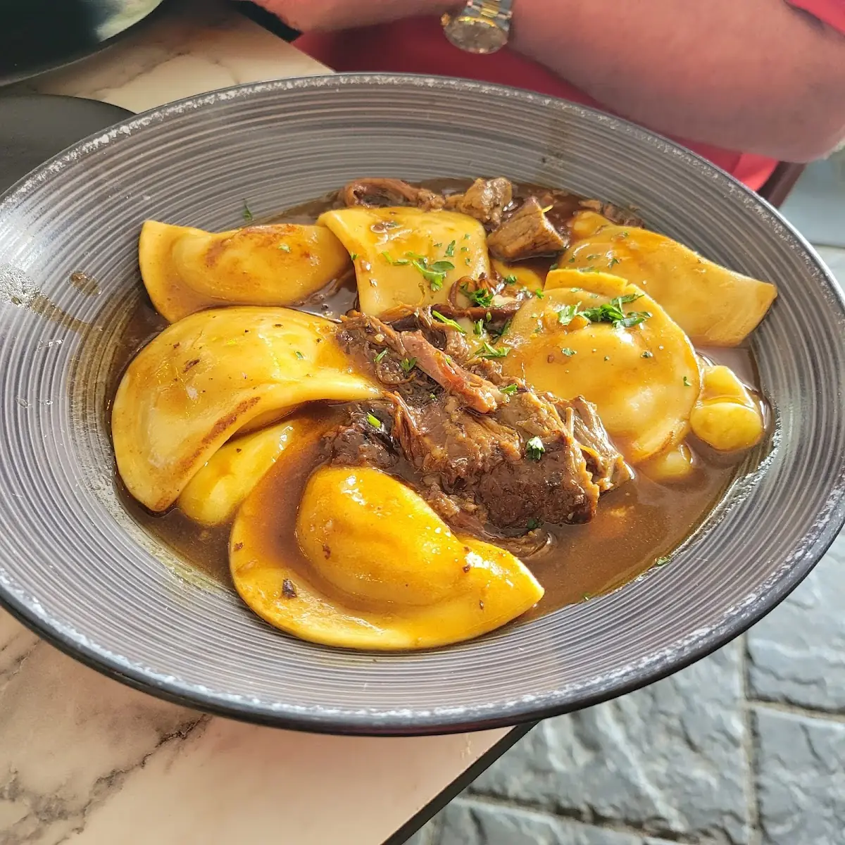 Short Rib Pierogies