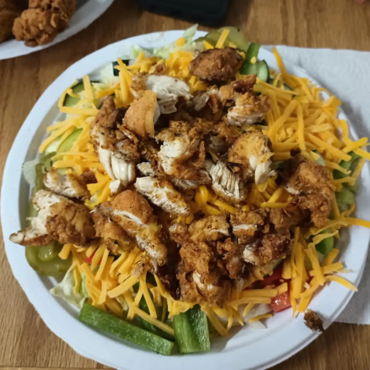Crispy Chicken Salad