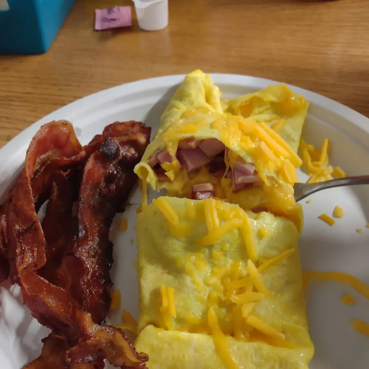 Ham and Cheese Omelette