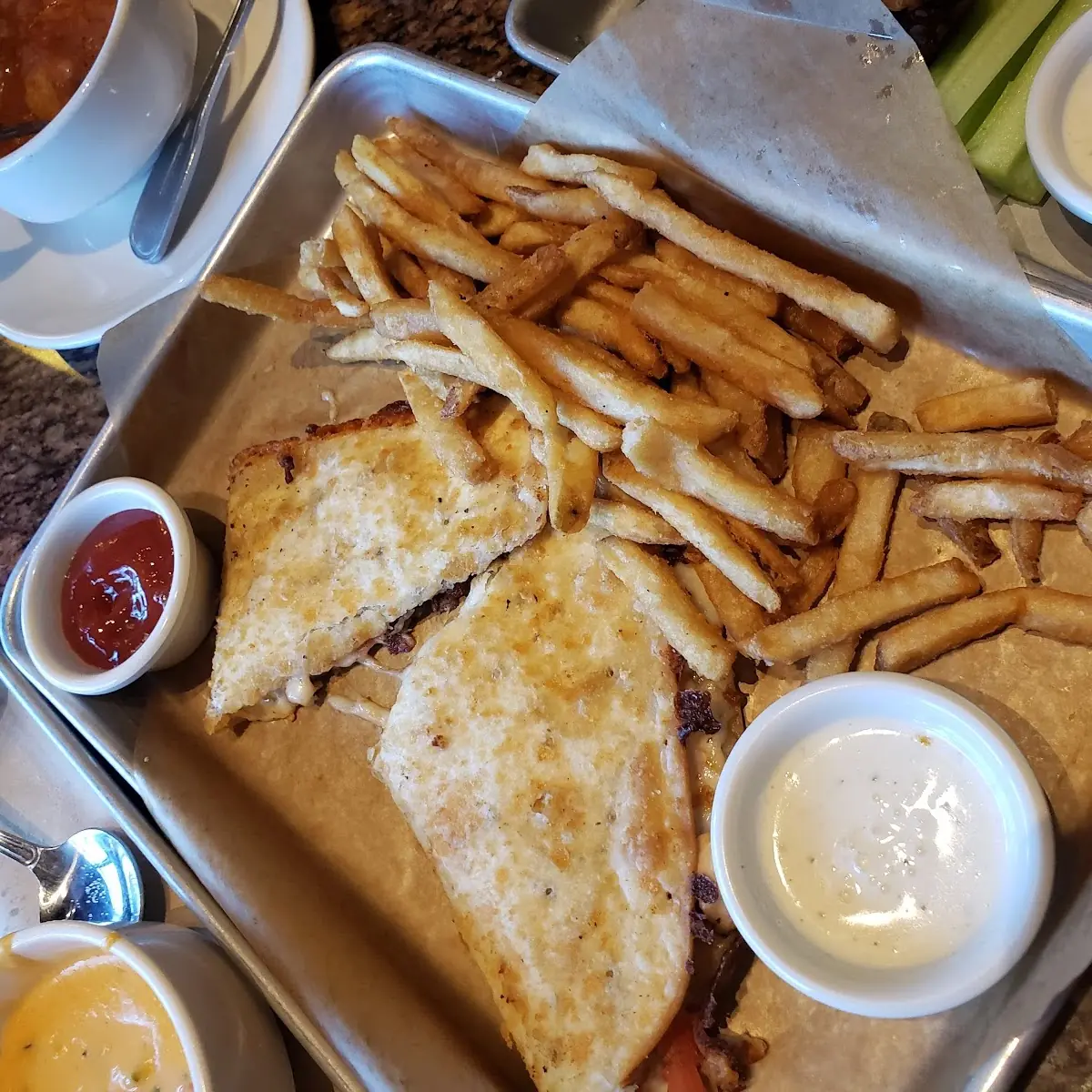 BJ's Brewhouse Blonde Fish 'N' Chips