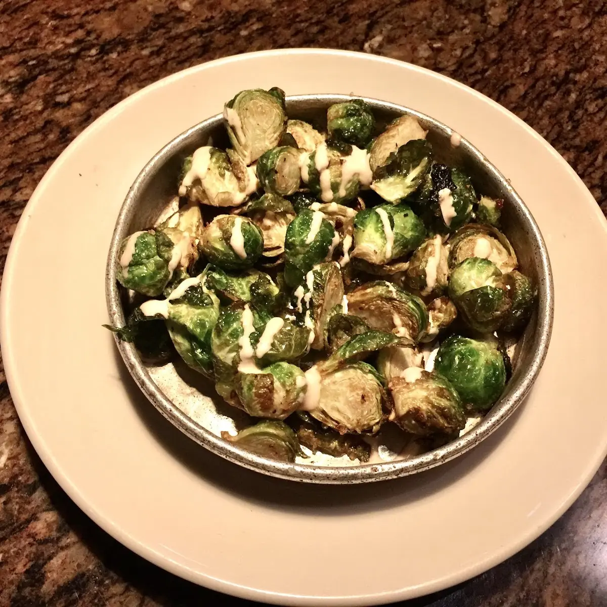 Honey Sriracha Brussels Sprouts