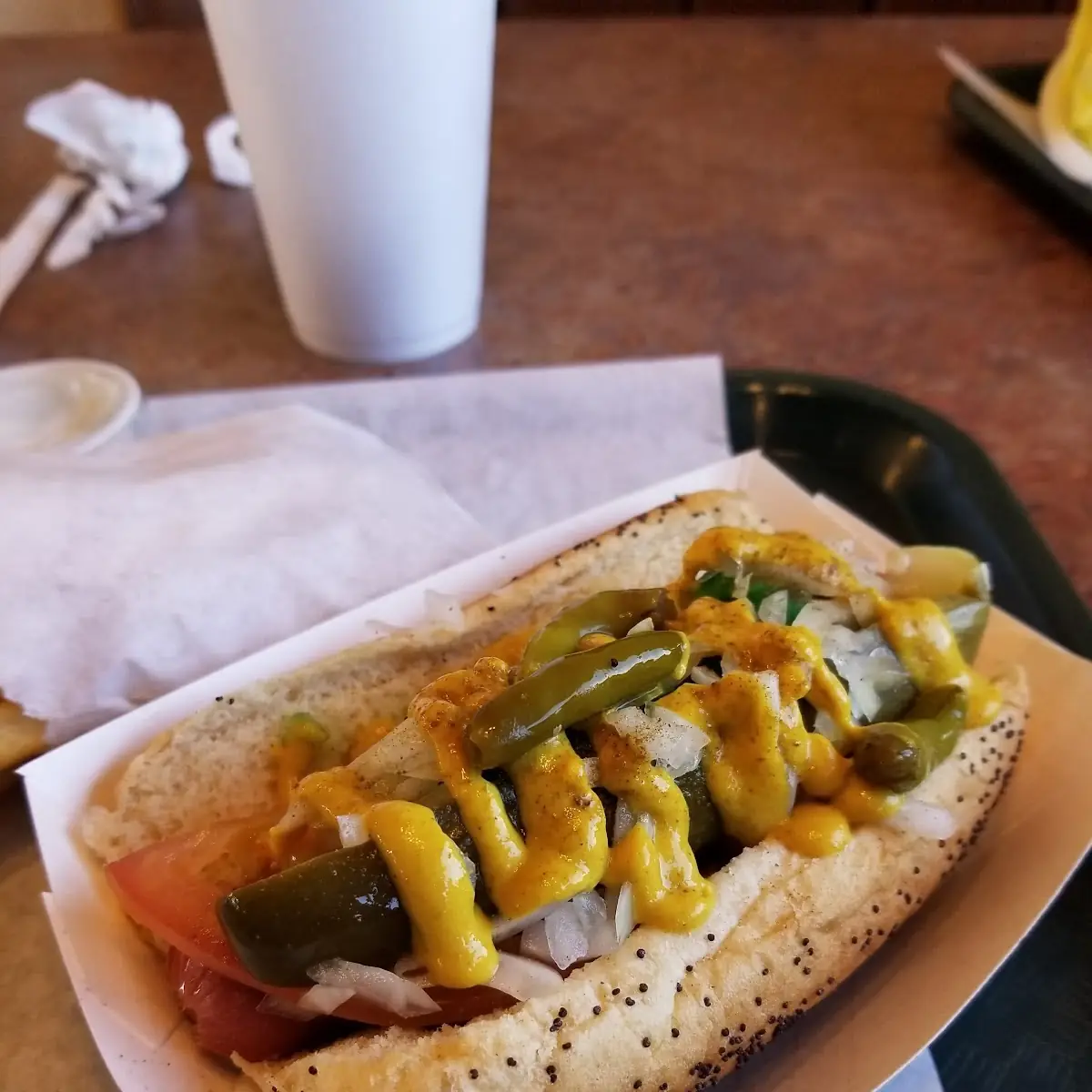 Chicago Style Vienna Hot Dog
