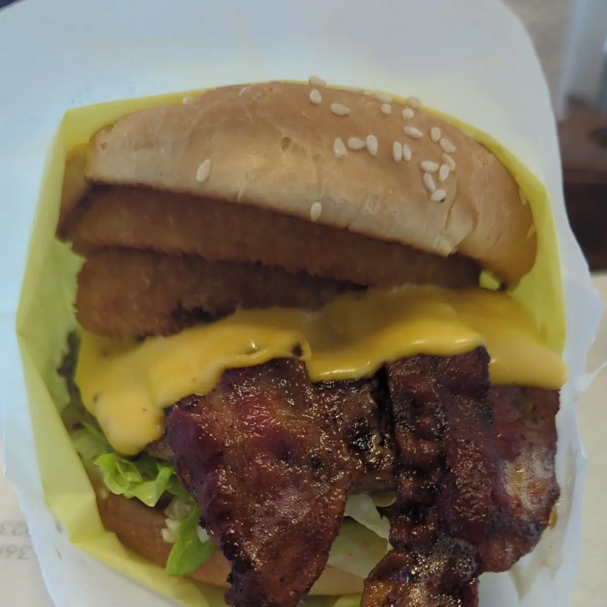 Western Bacon Cheeseburger